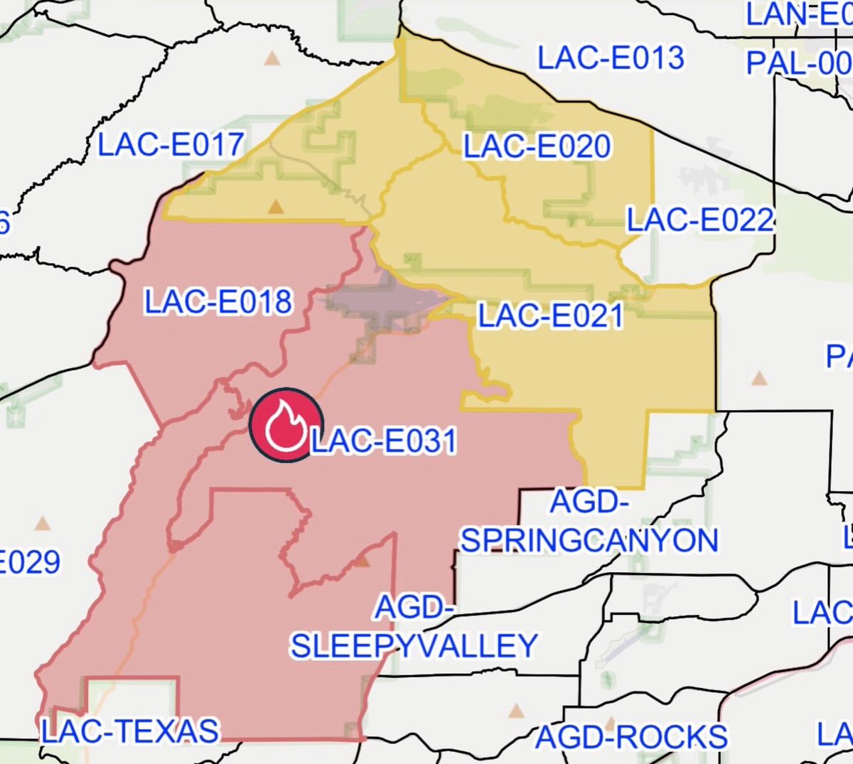 LACOFD's tweet photo. #BouquetIC 🔥
The Bouquet Fire burning Northeast of Santa Clarita in the Angeles National Forest has now grown to approximately 709 acres. The #LACoFD has resources assigned to assist with the response.
Please follow @ReadyLACounty and visit https://t.co/9b7MNF2Nck for the latest information
Evacuation Orders - Level 3 - Go
LAC-E018, LAC-E030-B, LAC-E031
Evacuation Warnings - Level 2 - Set
LAC-E016, LAC-E017, LAC-E019, LAC-E020, LAC-E021, LAC-E029, LAC-E030-A