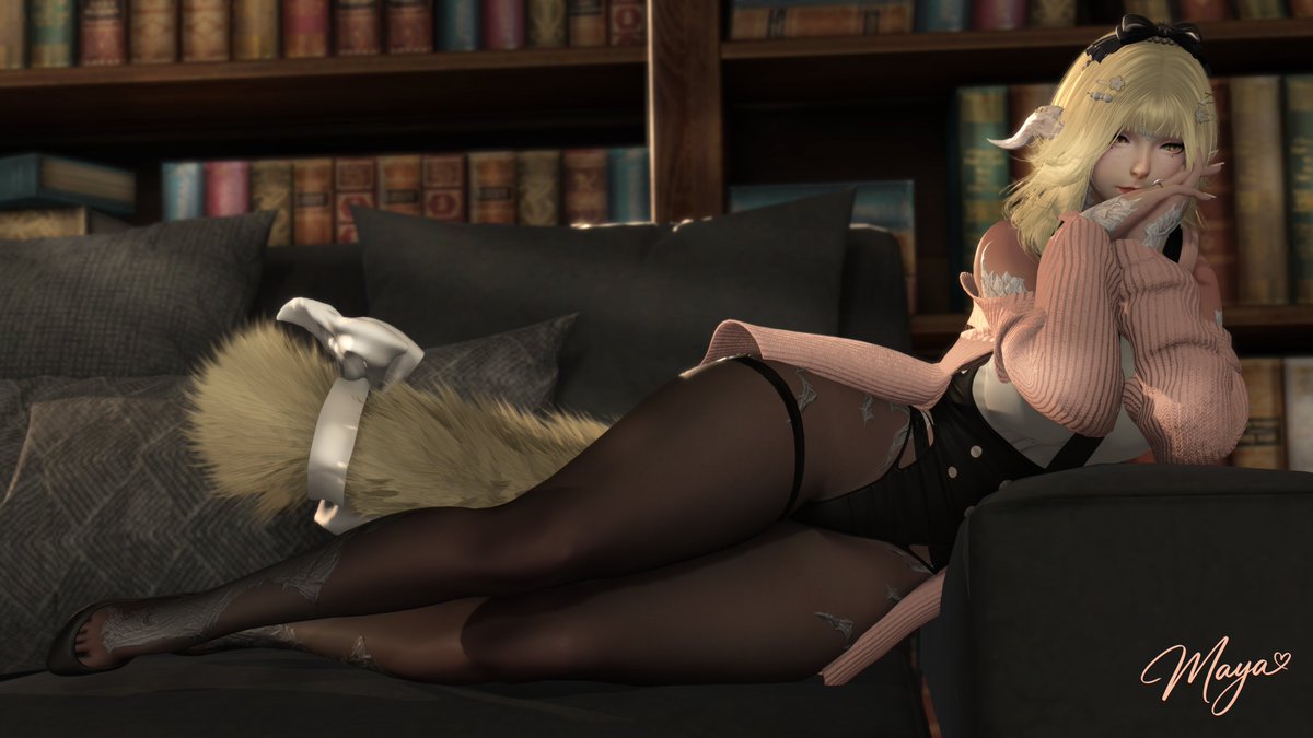 MayaPhantom's tweet photo. First gpose on the new PC!!
I had so much space... (ᵕ⸝⸝• ᴗ •)
#FFXIV | #GPOSERS | #AURA | #FEMRA | #MayaLazuli https://t.co/JLBmT92O6a