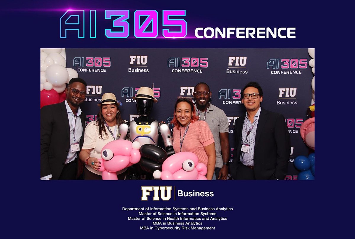 Urlilhomeboy's tweet photo. Spent Friday at #AI305, hosted by @FIUBusiness. Biggest takeaway: companies aren't waiting on governments to finish AI rules. They're building their own oversight, and it starts with data you can trust.

Thanks @MiamiDadeCounty for sponsoring me! #AIforGood https://t.co/OyV0CS46DE