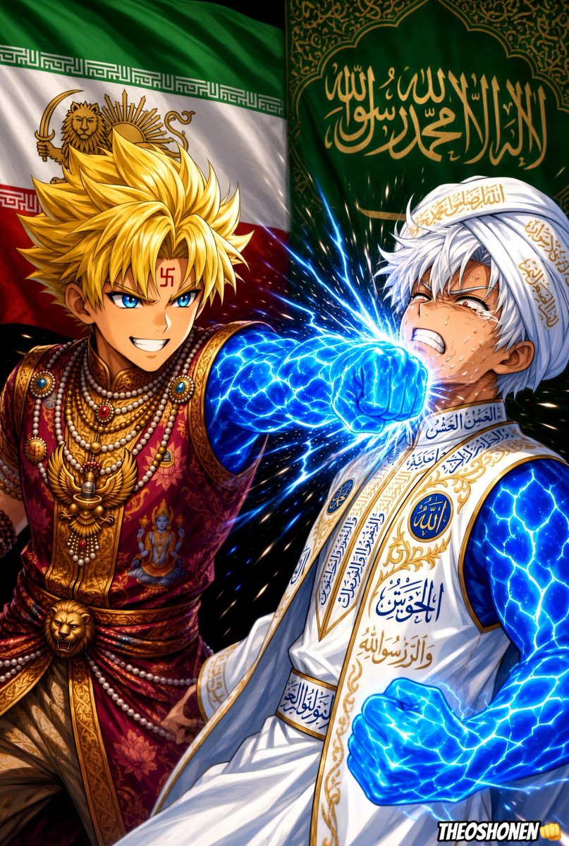 theoshonen's tweet photo. @Irans_Mel United Against ISLAM !🤜☪️👹🔥💥 https://t.co/PBbuStvA4I
