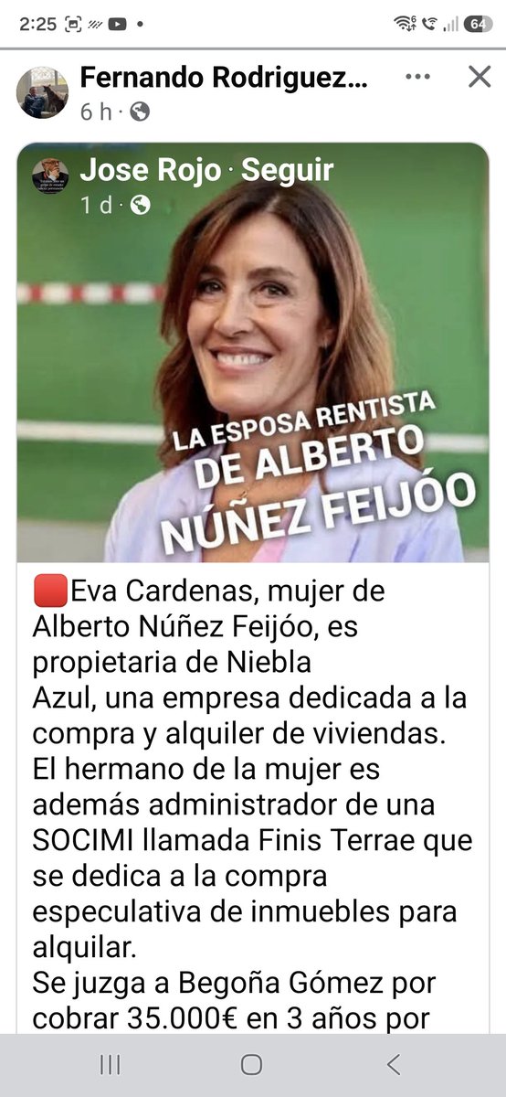 ManuelGmezHoyo1's tweet photo. MUY URGENTE !!
El origen del patrimonio , sin declarar, de @NunezFeijoo y su esposa , al descubierto. https://t.co/u48YU5wiNO
