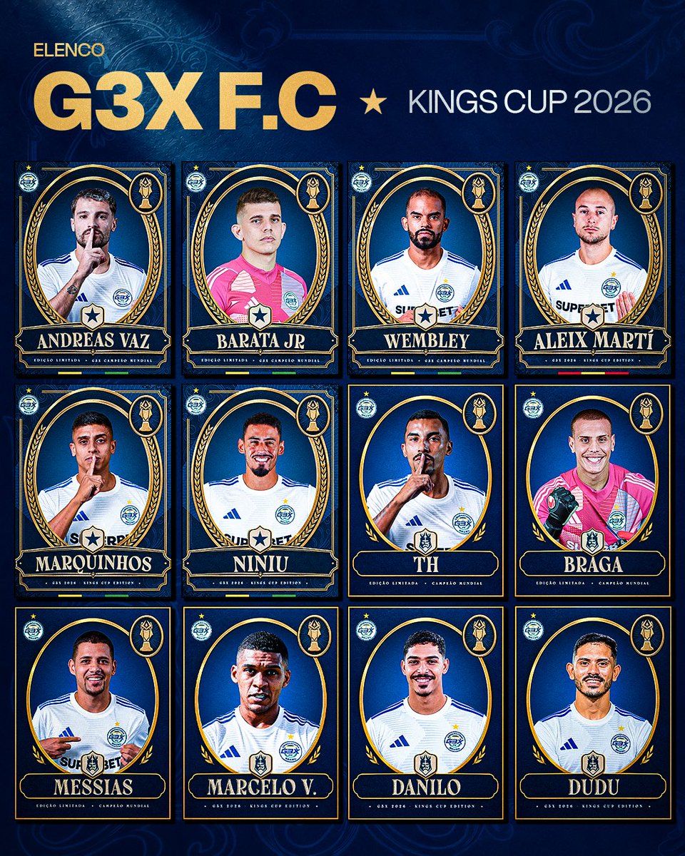 g3xFC's tweet photo. A SELEÇÃO TÁ MONTADA! ⚽️💙 https://t.co/sutuoavXCm