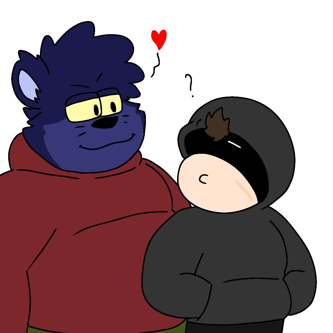 Yuen_de_la_Hoya's tweet photo. It's national boyfriends day so I made this for @TazCopycat hehehe https://t.co/U26YAcL1gs