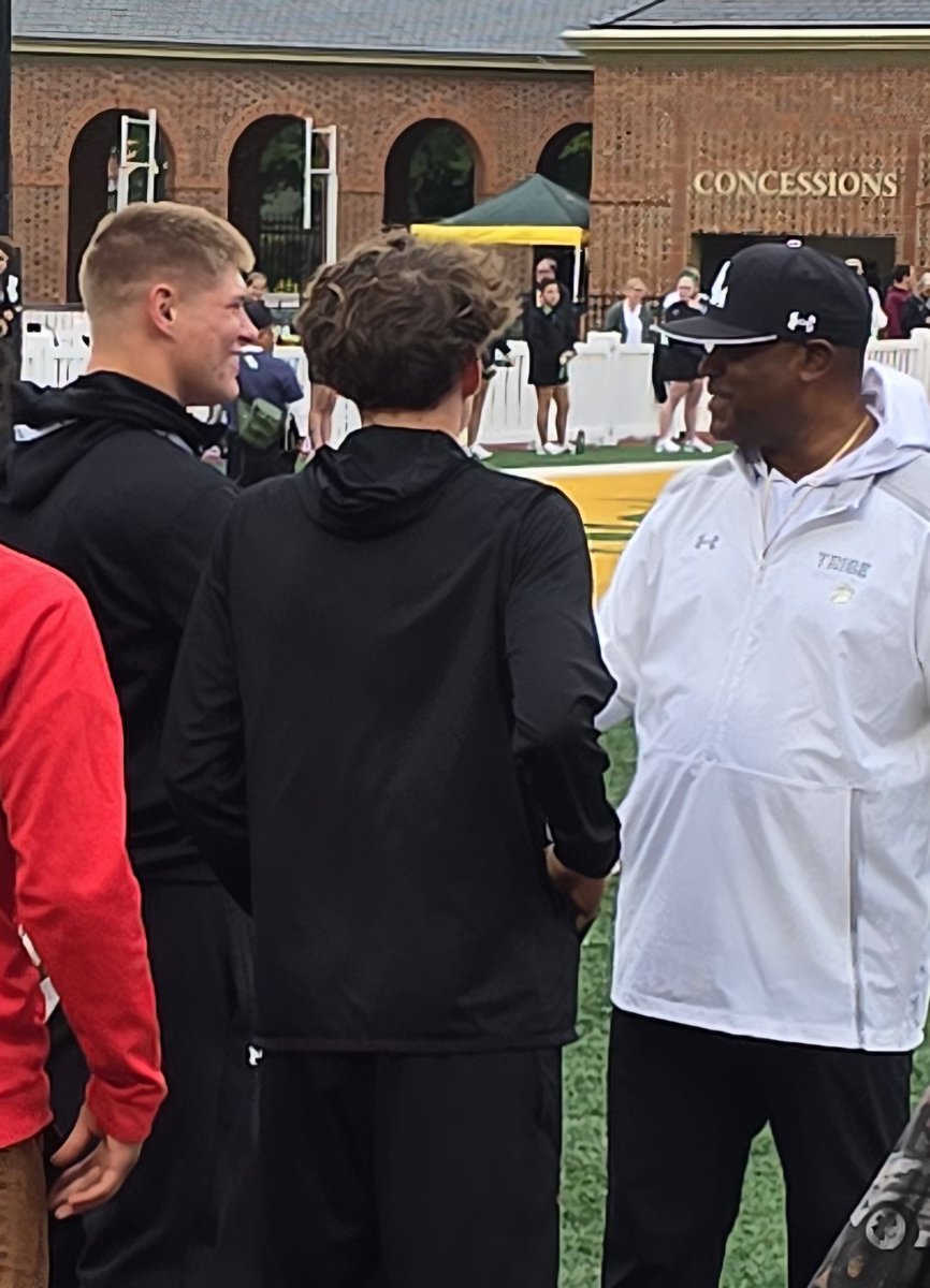 Evan_Combs_28's tweet photo. Incredible Game Day Experience at William & Mary! 🏈
Huge thank you to the coaches & staff for the hospitality & opportunity to experience the Tribe up close. We were extremely impressed with the culture, teamwork, facilities & the atmosphere at W&M.
Always great seeing Coach London, Coach Carter & Coach Maloney & all the Staff. It was also great meeting Greg Zickafoose & Jason Simms and catching up on NoVa sports.
Grateful for the opportunity and getting to see the Tribe! @WMTribeFootball
@CoachMikeLondon
@DLRunStoppers
@coachblackstock
@coachmmaloney
@SherandoFball @Coach_Rohrbaugh
@CoachDukeman78
@combsbigmike
@VAPrepsRivals
@PrepRedzoneVA
@PrepRedzoneMD
@WillVapreps 
@Spotlight39_Pod 
@BlueChipsFB @DAWGHZERECRUITS @NPCoachZim 
@tdhald 
@rivals
@on3
@247sports
@247recruiting
@sixstarfootball