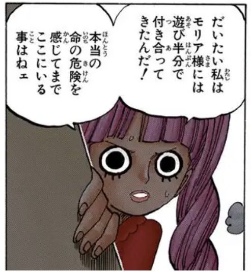 mahotukai_kiri's tweet photo. 小さい頃に拾われて以来 モリアがいるのが当たり前の環境で育ったペローナが
失ってみてその大切さに気づいてついには四皇のアジトまで助けに行くの大好き https://t.co/RNAsuAJg2J