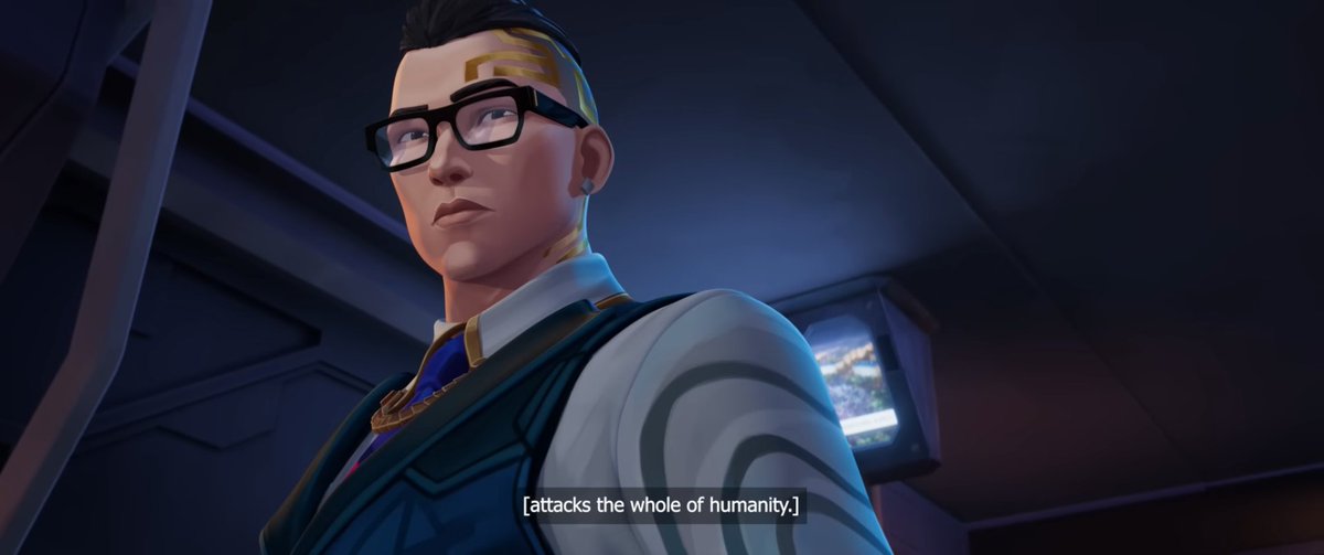 DarlDrawsGay's tweet photo. (Headcanon!!) It's been a year since Vincent Fabron's last words before his tragic death in the VLT/R crash
The only agent that did not survive the incident and was replaced by an impostor unbeknownst to Protocol (how and when Omega Chamber was also replaced remains unknown) https://t.co/hzowrjePDu