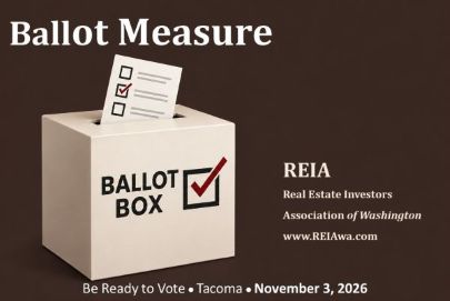 REIAwa's tweet photo. The City of Tacoma Safe Homes for All Initiative Measure No. 1, a Tacoma rental housing tenants' measure, is on the November 3rd ballot. Read the full text of the measure, REIA's recommendations, and more @ https://t.co/wK7XsklqxB.  This measure is anything but landlord-friendly. Applauded by the City of Seattle Mayor, we suspect, if passed, this will not be an isolated instance. #REIA #REIAwa #TacomaREIA #SafeHomesForAll #TacomaInitativeNo1 #WALandlords