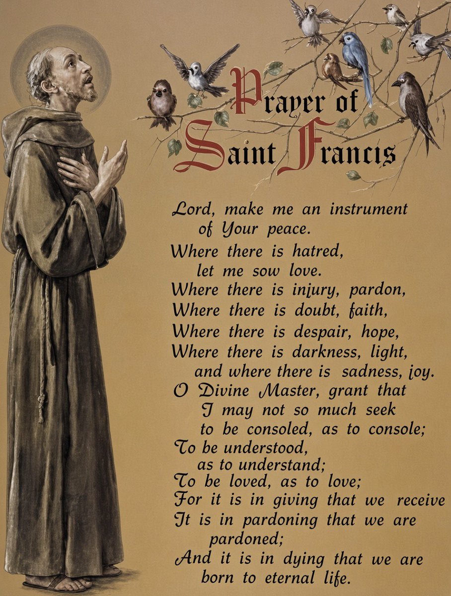 GrainneMcD92925's tweet photo. Blessed feast Oct 4th of St. Francis of Assisi 🕊️ https://t.co/0kxWVX6Udh