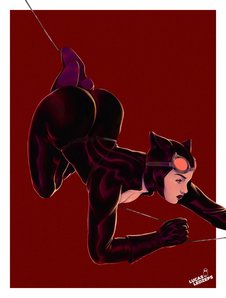 WrongCave's tweet photo. Catwoman by me (Art inspired by Yanick Paquette) https://t.co/vKVFlwWwmP