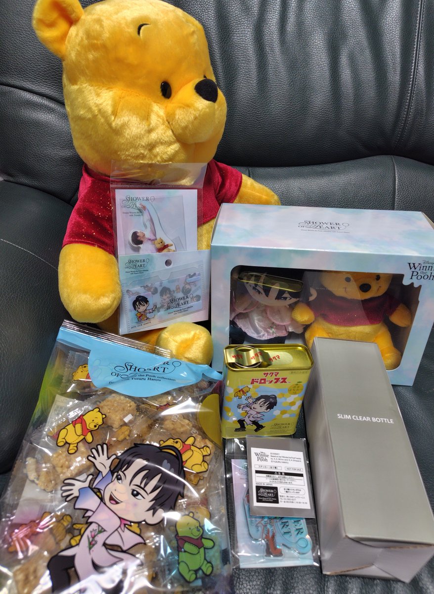 wildluminous's tweet photo. プーは…プーは…プーは買うつもりなったんじゃ〜！！

タンブラーは傷がつきそうで怖いので
諦めちゃった…わい物の扱いが雑だからさ…

とりあえず欲しい物が買えたから、満足でござります〜☺
予算オーバー分は仕事頑張ります… https://t.co/gOWwTAq0yl