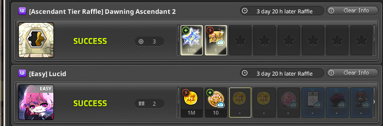 ipebbbb's tweet photo. Finally conquered Duo Easy Lucid after pushing to 7M CP from 5M!🔥@MaplestoryU 

Failed a few times while adapting to the mechanics with duo, but we locked in and finally got the CLEAR! The satisfaction of duoing hits different.
Onto the next goal!

#DearMSNDairy #MSU #MapleStory https://t.co/EUP0uXBFYy
