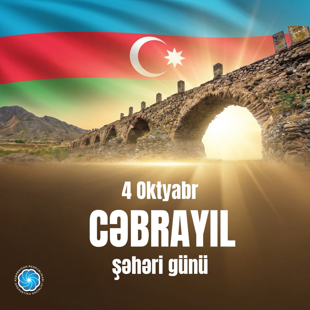minenergyaze's tweet photo. 🇦🇿 Cəbrayıl şəhərinin işğaldan azad edilməsindən 6 il ötür.

#EnergetikaNazirliyi #QarabağAzərbaycandır #Cəbrayıl https://t.co/r7gTOz8lcU