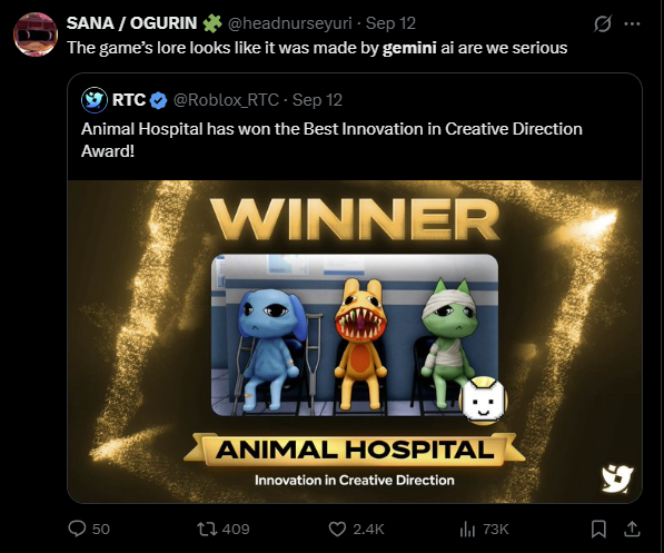 TheOguriiCap's tweet photo. And yall thought I was a maniac https://t.co/annviuyGK4