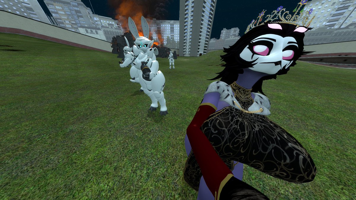 auto537's tweet photo. the lady selfie with the troops x3
#gmod #femstolas #helldivers #rockets #gm_construct https://t.co/m1gS7hrGow