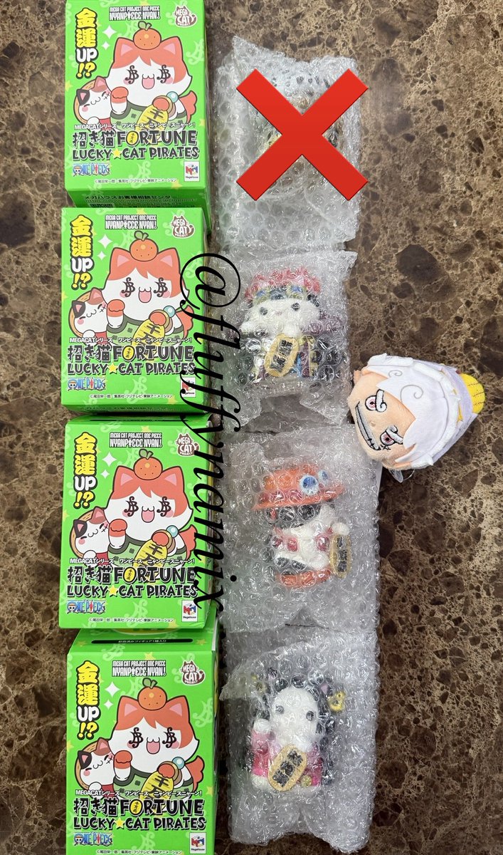 fluffynamix's tweet photo. ✨wts/พร้อมส่ง มือ1
แมวกวัก mega cat nyan piece fortune
✅ เอส 380
✅ คิด, แฮนค็อก น้องละ 360
📮 ค่าส่ง 50

น้องสูง ~7cm กล่องครบ แกะเช็คคาร์
ทักสอบถาม+ดูรูปเพิ่มได้ค่ะ
#ตลาดนัดonepiece #ตลาดนัดวันพีซ https://t.co/sWwQzUSMUU