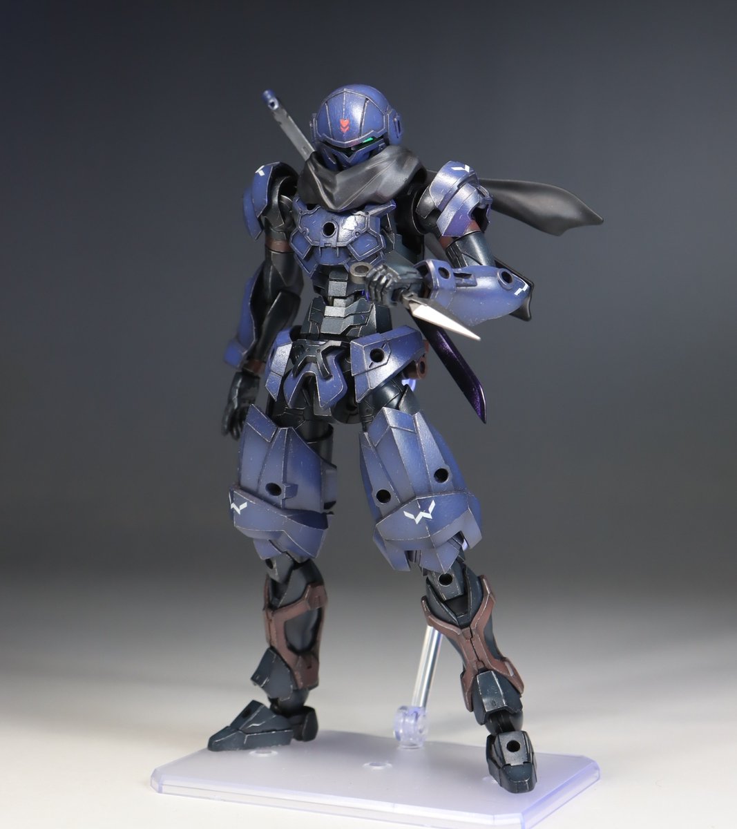 Gsummer15's tweet photo. 【鉄禍ノ忍】
武闘家にアレンジを加えて忍者を作ってみました
#30MF https://t.co/yIcazopFND
