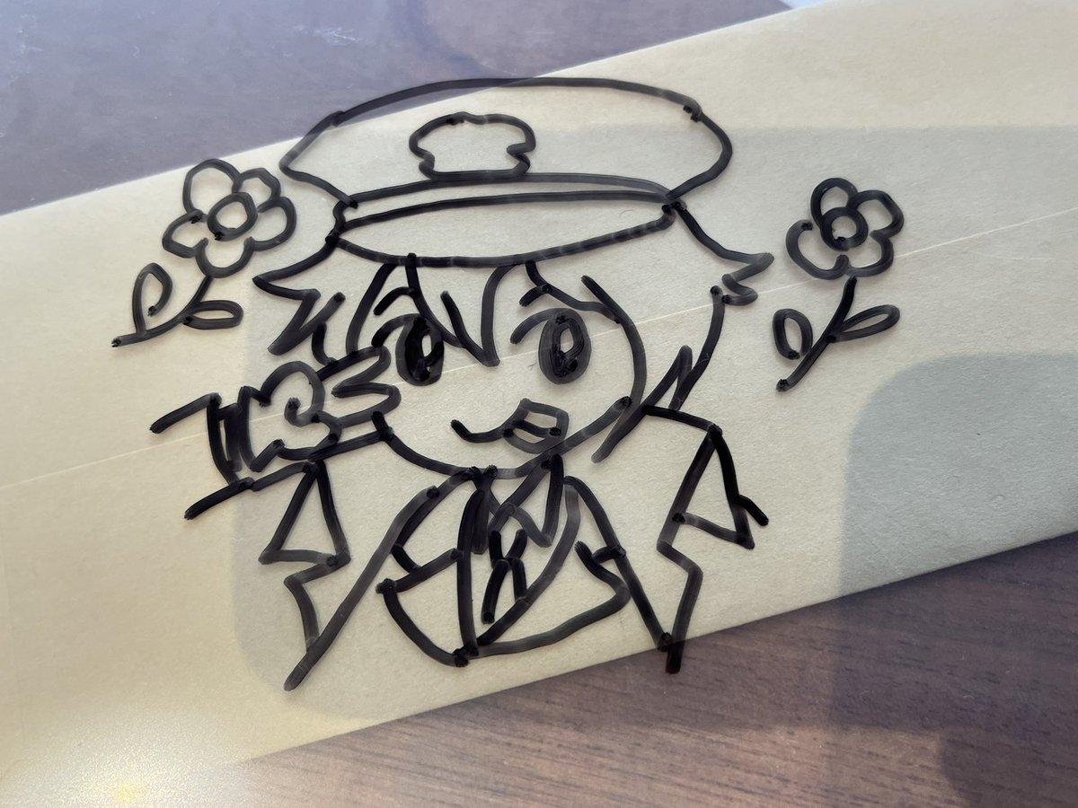 ma_me1373's tweet photo. ママンから受け取るものがあって、入ってたファイルにオエちゃんいたww傷の方かな？ww https://t.co/4qcQLrn7ch