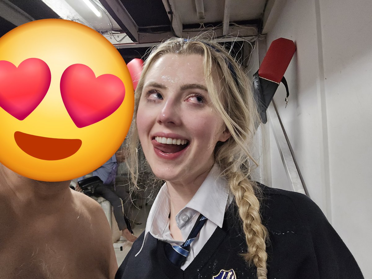 Cameron_Panda1's tweet photo. Bukkake aftermath of the @Cosplayxgirlsx and @xxxJust18 film shoot with the dreamy @imlottielou who was taken through her paces in this school girl detention themed gang bang with blow bang, rimming train, and mutiple guys. https://t.co/I5AOAeXcU8