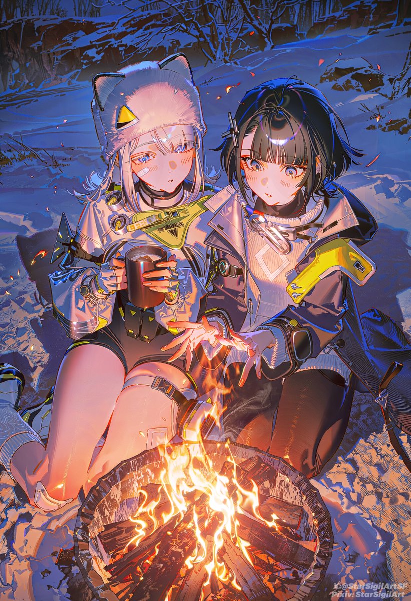 StarSigilArtSF's tweet photo. Keep warm🔥
#ArknightsEndfield‌ #Estella https://t.co/lEZ2QspLVs