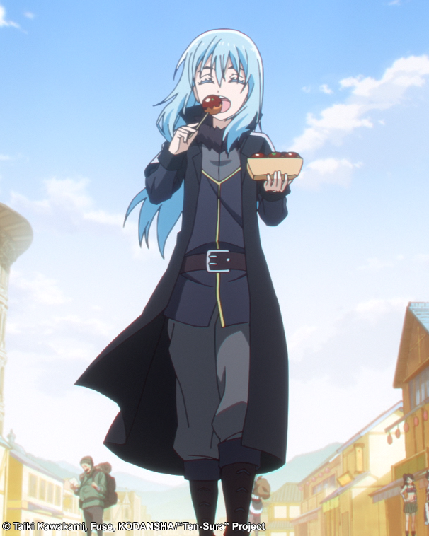 SlimeAnime's tweet photo. Hold the circles and slide to feed Rimuru 😋

#TenSura #SlimeAnime https://t.co/WCeijI8ZQK