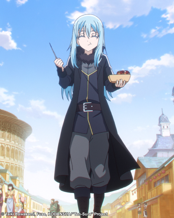 SlimeAnime's tweet photo. Hold the circles and slide to feed Rimuru 😋

#TenSura #SlimeAnime https://t.co/WCeijI8ZQK