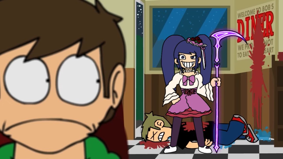 BloodyMikan's tweet photo. who invited her
#eddsworld #うみねこfa #umineko https://t.co/I3MqTQilWa