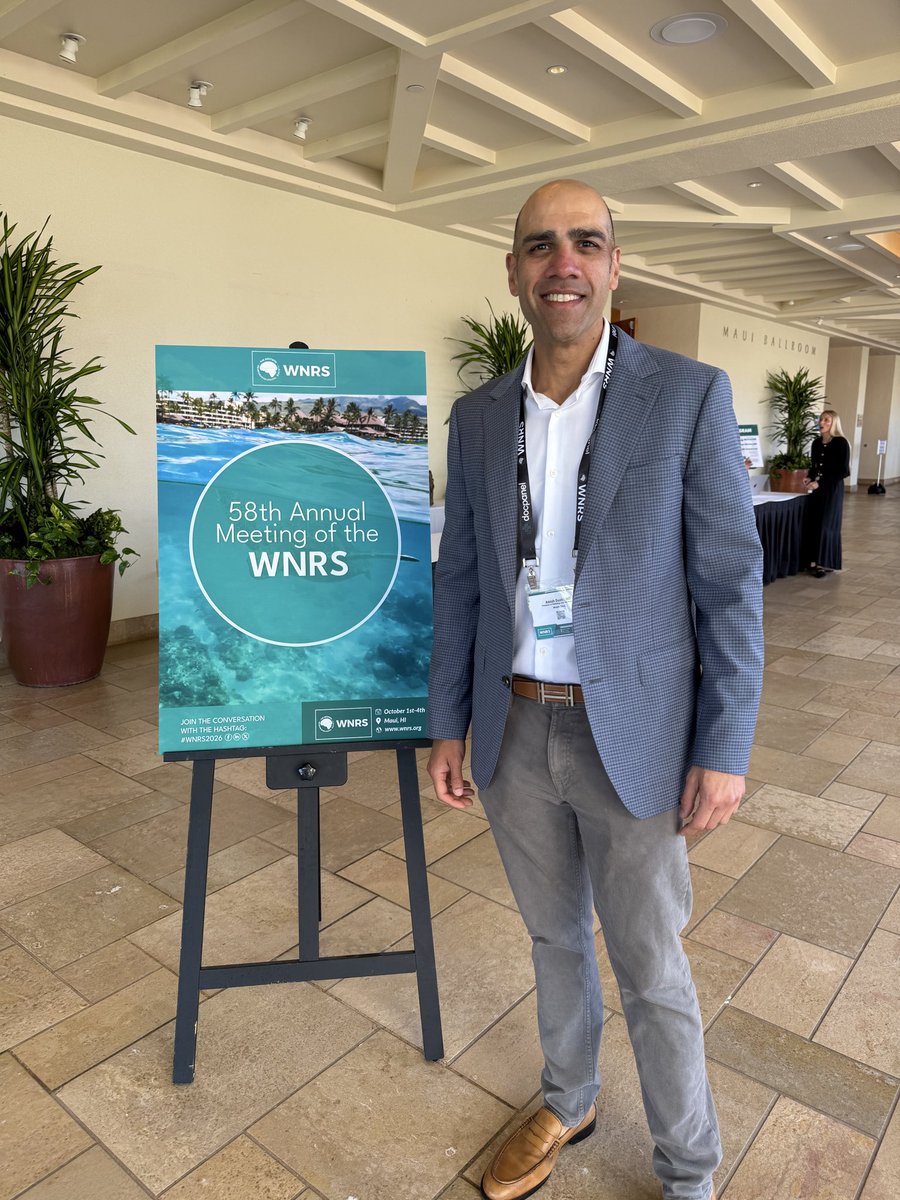 The_ASSR's tweet photo. Dr. Amish Doshi (@AmishDoshiMD) gave a fantastic talk on “Dynamic MR Imaging of the Spine” at #WNRS26 in Maui!
#Spine #Radiology #NeuroRadiology https://t.co/r5XQNepBrZ