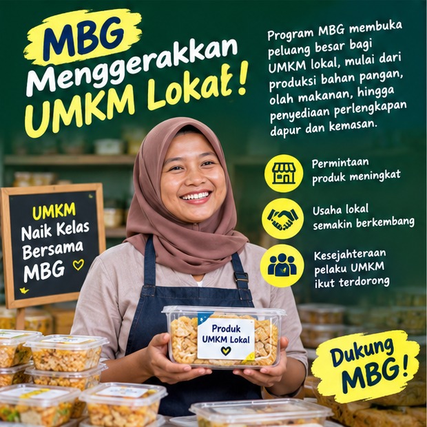 itsmeginar's tweet photo. Program Makan Bergizi Gratis tidak hanya menjamin kecukupan gizi anak-anak, tapi juga berkontribusi mencetak generasi unggul menuju Indonesia Emas 2045. #mbg https://t.co/JbFpjmDwY3