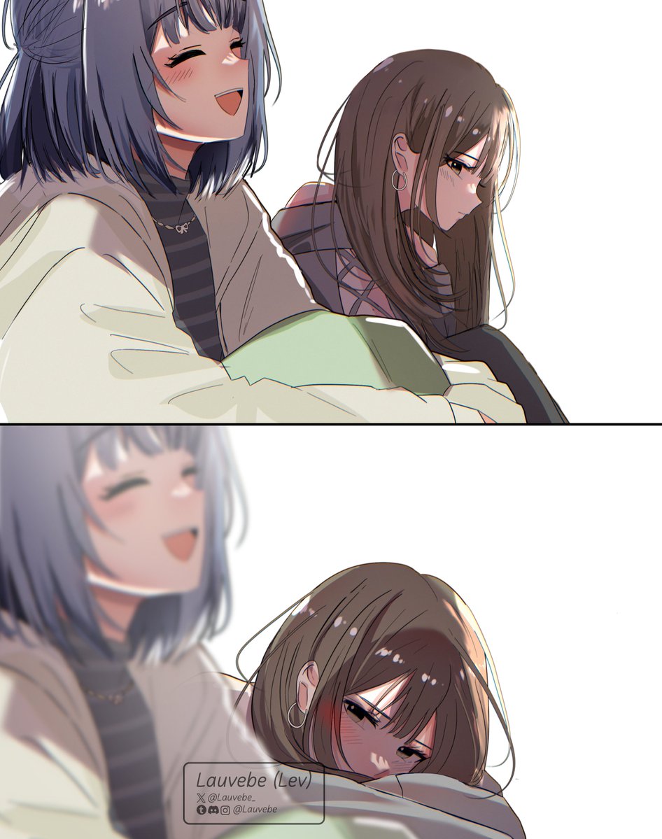 Lauvebe_'s tweet photo. I will just focus on my yuri and forget about the evil new everscape MV 😔💔

#bandoriart #アワーノーツ #millsage #バンドリ https://t.co/cCuUXVvkkk