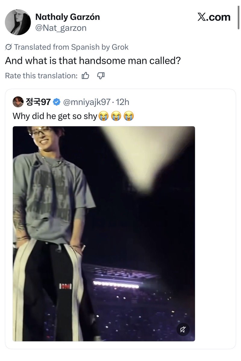 Truths__Core's tweet photo. Jungkook is always the gateway for non-kpop fans to check on BTS he is super viral in Colombia currently trending inside Top10. It’s either he doubled the army fandom or his solo Stans 😩 https://t.co/6Aal4jKvYT