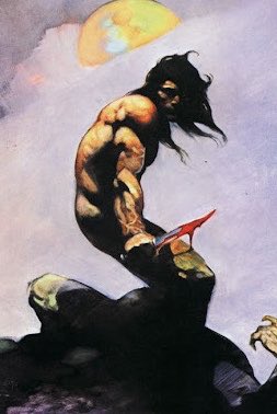 rickipediaaa's tweet photo. rick / frank frazetta https://t.co/jhcdyifWh5