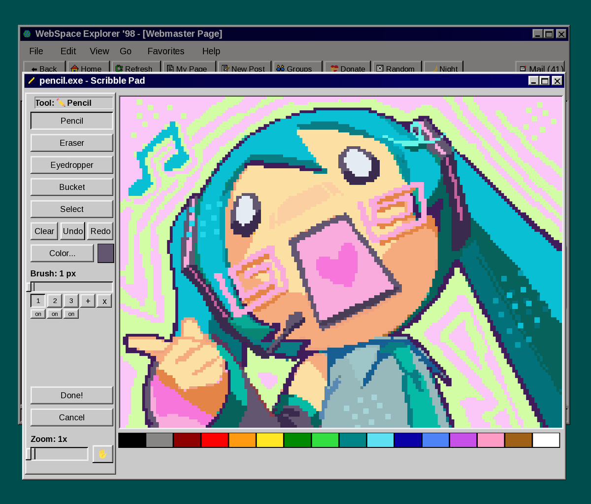 scaramumu_'s tweet photo. Miku 🎵 https://t.co/tAkBnvw4E2