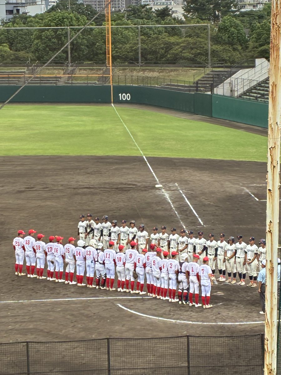 g45589901's tweet photo. 159回九州地区高校野球大分県予選
10/4準々決勝🏟️別大興産
試合終了 
日本文理大附が準決勝へ

日本文理大附
２００ ２００ ０１０=5H7E0
０００ ０００ ０００=0H3E2
日田林工

【文理】
熊野－上原
【林工】
東,山田,梶原英－梶原淳 https://t.co/wGGMJPnCvm