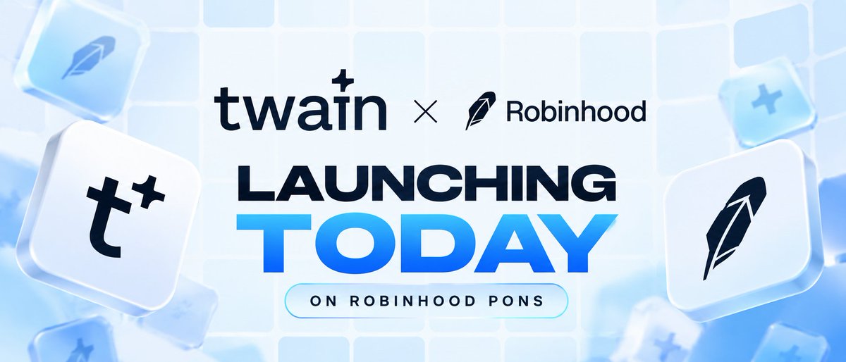 twainpadRH's tweet photo. TWAIN live soon on Pons! #ROBINHOOD #TWAIN https://t.co/Yx1fR3b968