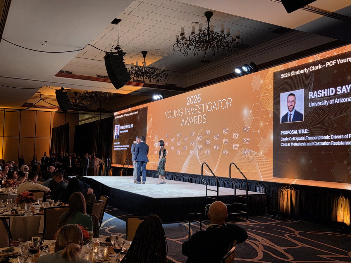 zklaassen_md's tweet photo. So incredibly proud of my friend @RKSayyid 

Incredible surgeon, clinician, scientist and human being

Tonight, receiving his @PCFnews @PCF_Science Young Investigator Award 👏🏆 

Congratulations! 🍾 https://t.co/4dTNX9JbOZ