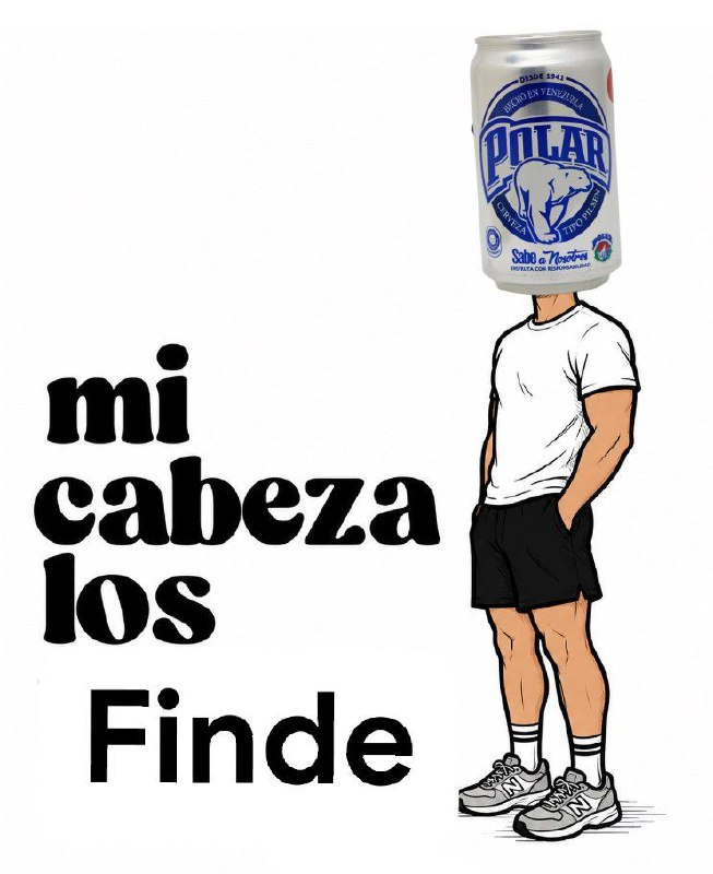 EmilinoPin89's tweet photo. Yo los fines de semana pienso en beber cervecitas y beber más cervecitas asdfadg 

#Polarcitas Caracas #OliviaRodrigo Venezuela #BeisbolxTeleven Cadivi #Elfuturodelfutve Catua de La Mar https://t.co/HRnBKjoG9Z