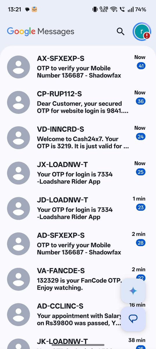 Kapdewala008's tweet photo. Akara Capital(Stashfin) recovery agents are repeatedly sending OTPs to my number, causing unnecessary harassment and stress. Please investigate and stop this immediately. Kindly ensure proper and professional communication.@RBI @RBIsays @BJP4India @FinMinIndia https://t.co/Qw4jdcctQe