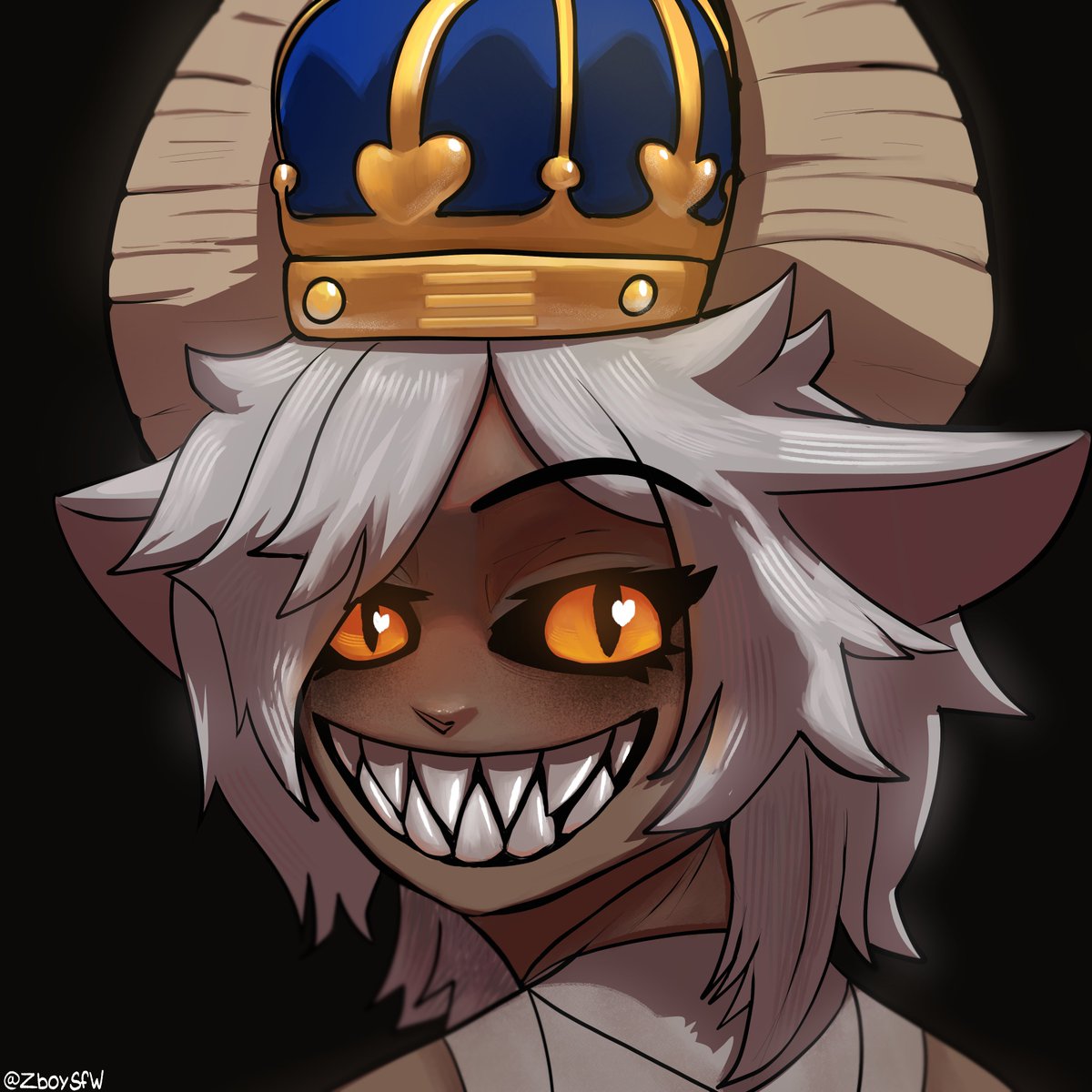 devolverG's tweet photo. @FangLunarWolf Heres my two OCs https://t.co/8lvZA0b0Do