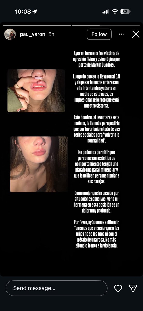 Majowdhs's tweet photo. La hermana de la chica ya se reportó y esto dijo. No puedo creer que en mi post hayan hombres justificándolo, el alcohol no es una excusa, una pelea de pareja no es una excusa. Y que el otro estúpido la llame para que ella borrara todo y siguieran como si nada????? https://t.co/kaZLY5uzT0