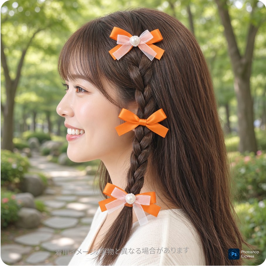 cheerful_ribbon's tweet photo. ライブ参戦や接近イベントに♥
ミニヘアリボン6つセットを
3名にプレゼント🎁

このアカウントをフォローして、
オレンジ・白・緑から、欲しい色を書いて引用リポストで応募！
通常リポストもすると当選確率2倍です🤟

締切は10/12（月）23:59
条件・注意は4枚目を見てね🙏

#推し活 #ライブヘアメ https://t.co/Mp56gbrIRL