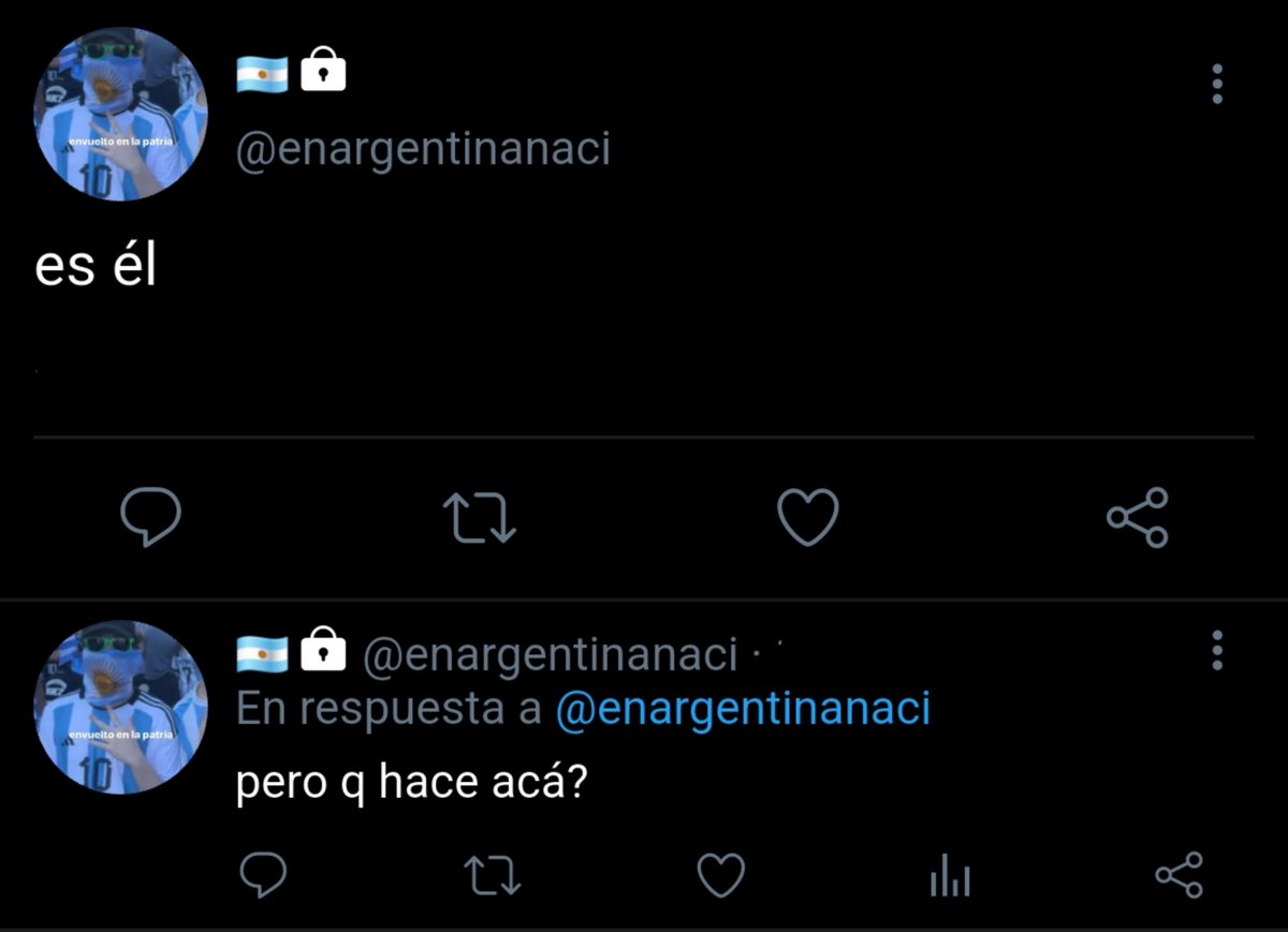 lpmqlrploco's tweet photo. 32•JAKSJASJ fui a activar las rachas y m colgué, bueno seguimos coso aver si adivinan q onda

salganse de tuiter asi lo hago tranquila JAKSJAJ laputamadre esta vez es la buena (espero) los tiktoks m distrajeron https://t.co/1RPGT9Qdzc