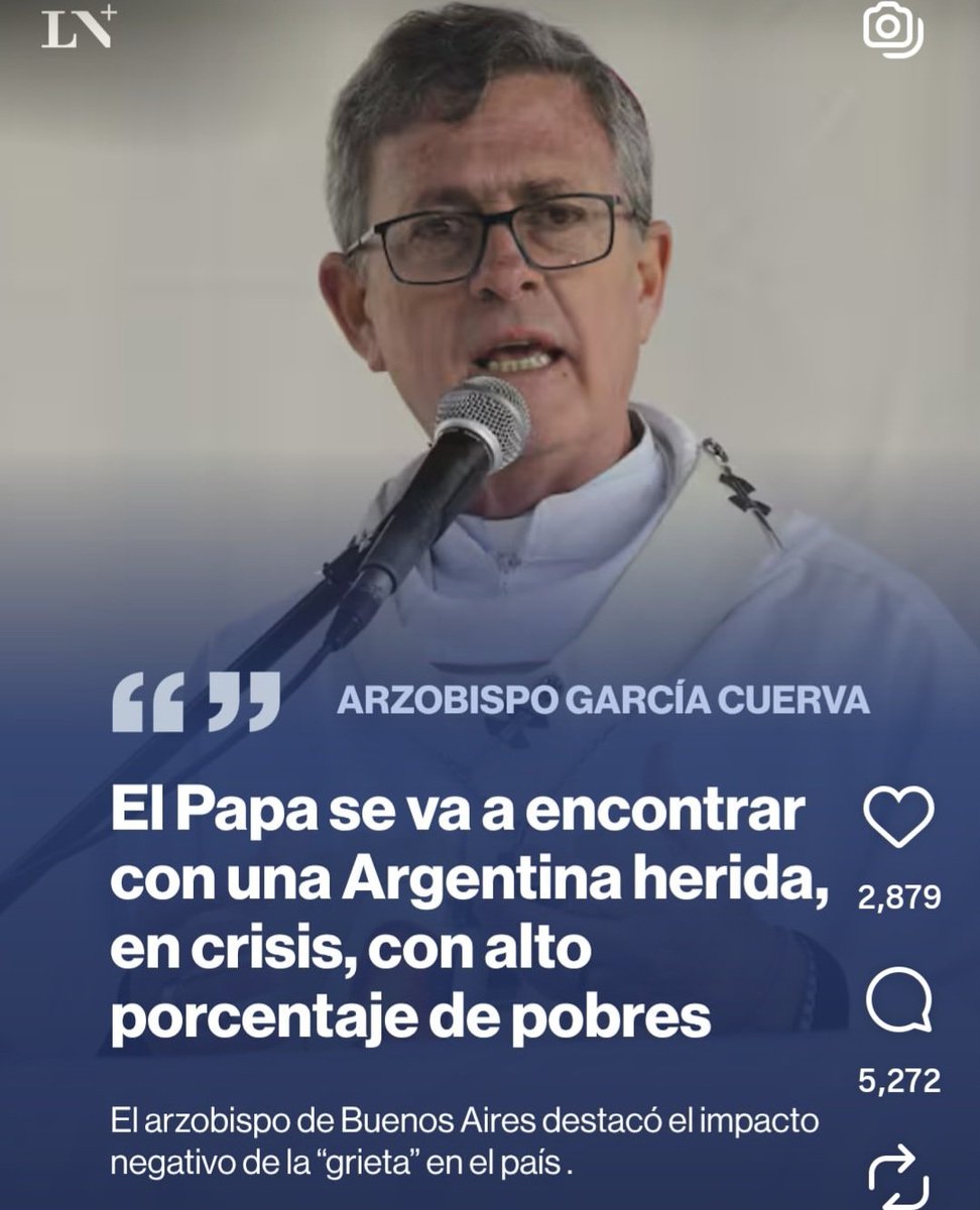 NickyMarquez1's tweet photo. La Iglesia Católica (o lo que queda de ella) tras el bochornoso "papado" del hereje Bergoglio, es hoy una institución dirigida por amanerados, izquierdistas y corruptos disfrazados con sotana: el sorete de García Cuerva es un fiel reflejo de ese turbio estado de situación. https://t.co/7FZDHdjeH5