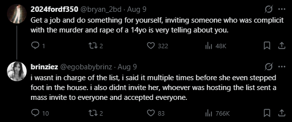 CC2xclips's tweet photo. "Unproblematic asf" and "does nothing wrong". Proven to invite Aysia to a OSCS party but lies and shifted blame to @redifyys. Continues to be best friends with Ari who used OSCS for views. Then became besties with Sunny after exposing her. https://t.co/AjvewShCyY