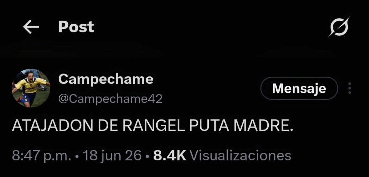 DAAB0101's tweet photo. @Campechame42 Difiero totalmente. Una doble atajada de último minuto para mantener la victoria del equipo siempre va a ser algo extraordinario, y más aún tomando en cuenta la velocidad de reacción que tuvo para conseguirla. Y no es solo una opinión mía, también tuya https://t.co/EA4YbGS2aP
