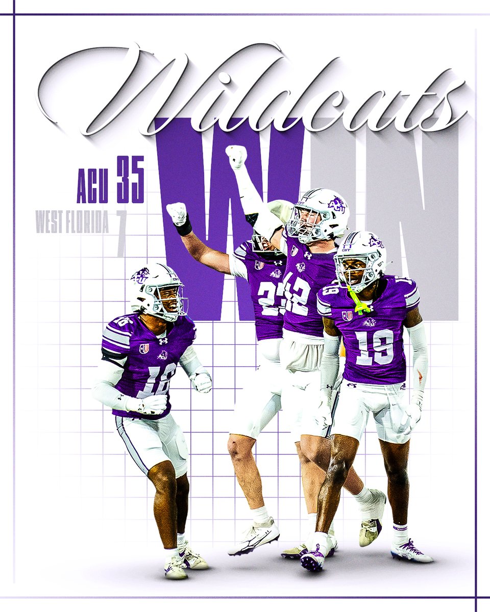 ACUFootball's tweet photo. 𝙒𝙄𝙇𝘿𝘾𝘼𝙏𝙎 𝙒𝙄𝙉 ❕

Your Wildcats 𝐔𝐏𝐒𝐄𝐓 the Argos on home soil 👏

#CDT | #GoWildcats https://t.co/Kz6BoVANxh