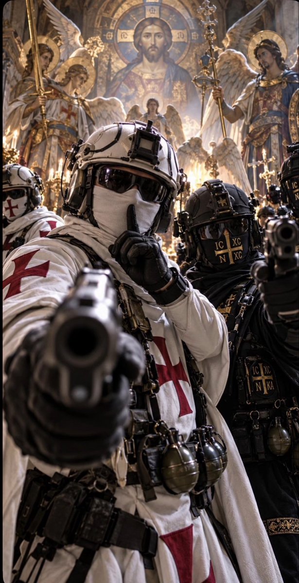 iAnonPatriot's tweet photo. The boys and I when the next Crusade starts. https://t.co/zNfgfeLypf