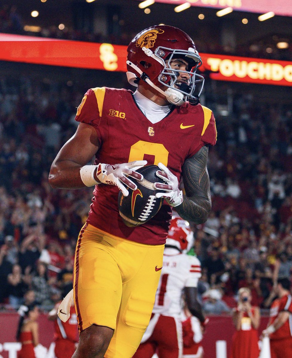 PeristylePrez's tweet photo. Zacharyus Williams tonight:

4 REC
78 YDS
19.5 YPC
40-YARD LONG

Led USC in receiving yards in a Big Ten win over Washington.

WRU. #FightOn✌️ https://t.co/VJa1OxtgFs