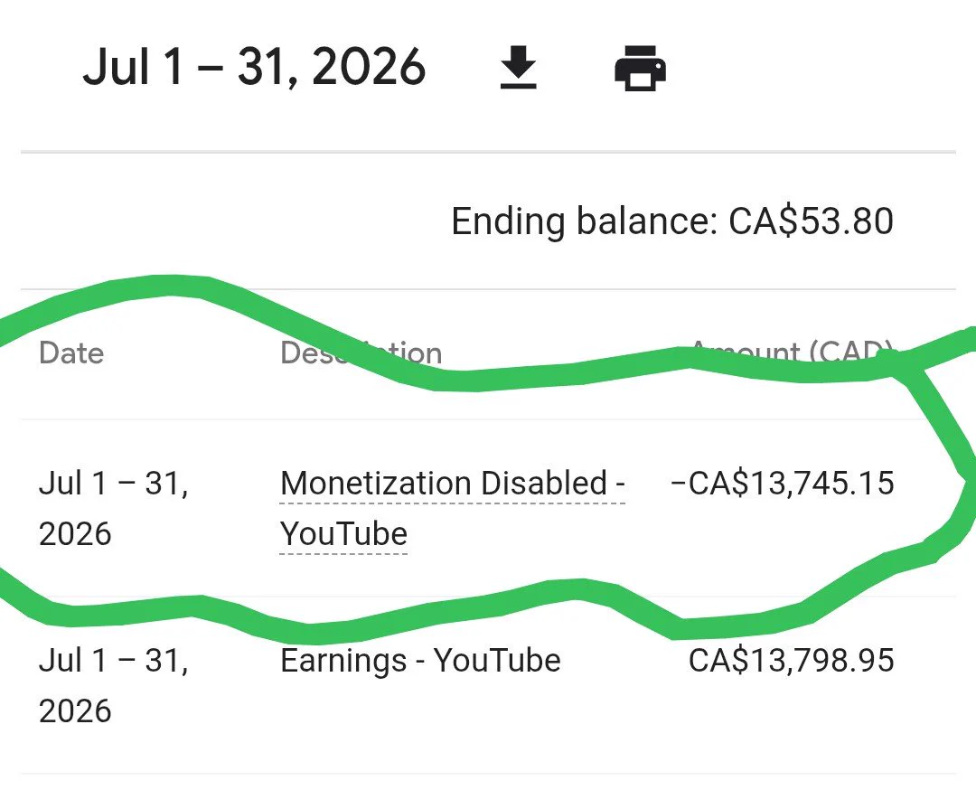 WTH ? Youtube demonetized me on Aug 19th. But they never paid me out my ...