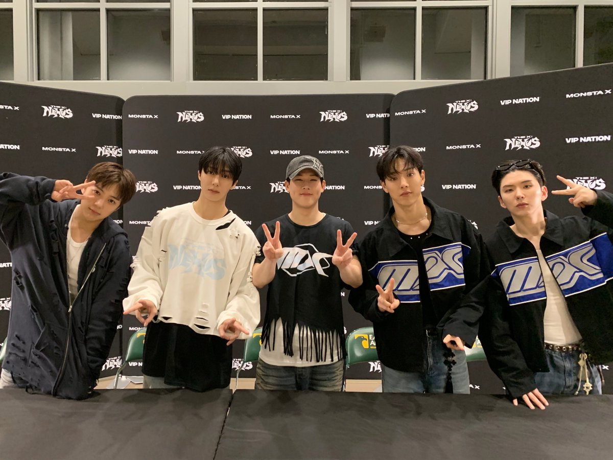 OfficialMONSTAX's tweet photo. [📸]
2026 MONSTA X WORLD TOUR
[THE X : NEXUS] IN FAIRFAX

20261003 (SAT)
I love you, MONBEBE! ❤️

#MONSTAX #몬스타엑스
#MONSTAX_THEX_NEXUS
#사랑한다몬베베 https://t.co/kz9DUsTYuF