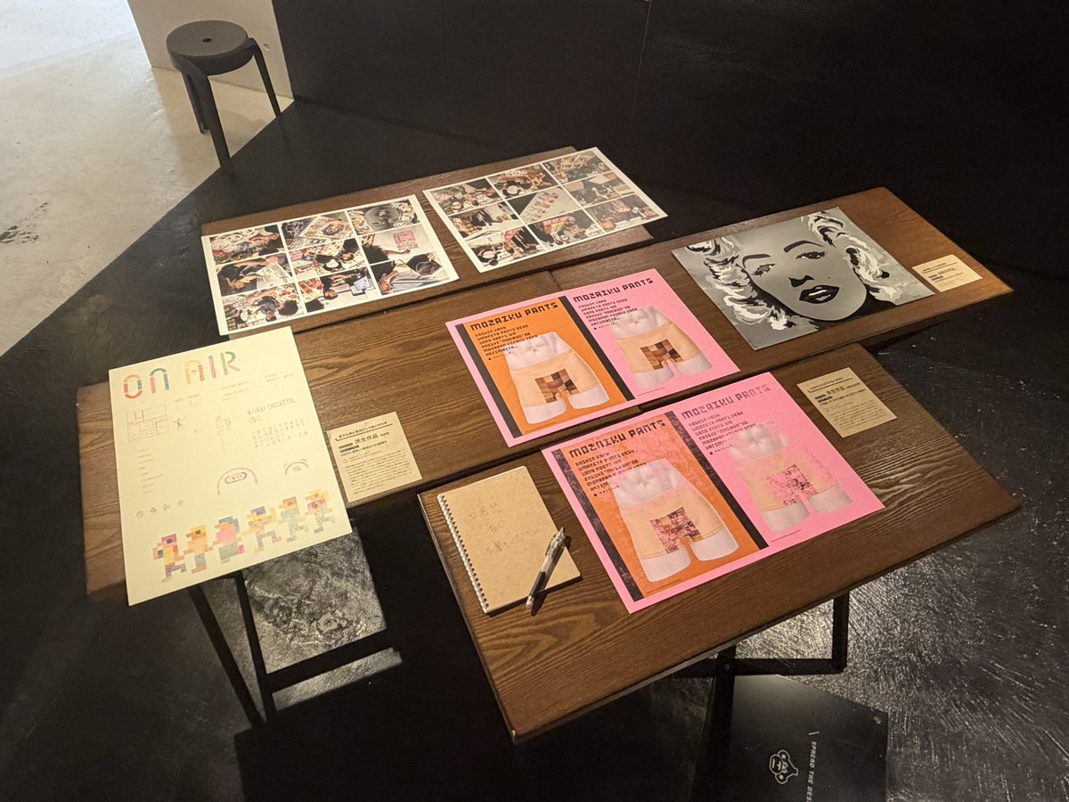 insatsubito's tweet photo. 10月2日より、NASU GALLERYにて展示『NASUxインサツビト共同企画／3人のアートディレクターが、自分の作品を「セルフカバー」してみた』を開催しております。

刷り上がりの質感は、実物でしか伝わりません。ぜひ会場へお越しください！ https://t.co/E97e9nvSnn